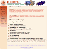 Tablet Screenshot of fluidltd.com
